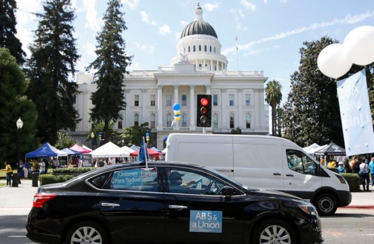 California sues Uber, Lyft over alleged labor law violations