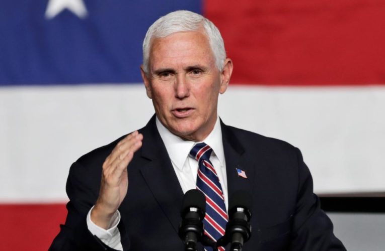 Pence pressed on wisdom of holding rallies as pandemic surges