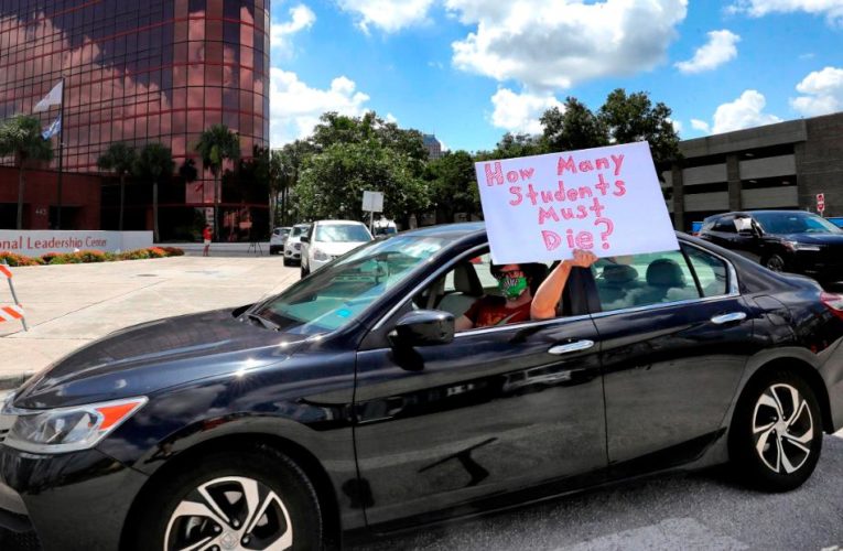 Florida teachers say decision to reopen schools could be deadly