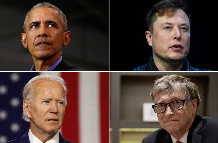 Barack Obama, Elon Musk, Joe Biden and Bill Gates are among the prominent people whose handles sent tweets appearing to promote a cryptocurrency scam