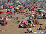 Dozens of overcrowded Spanish beaches are forced to close