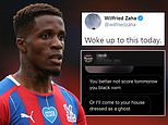 Wilfried Zaha subjected to vile racist abuse ahead of Crystal Palace’s game with Aston Villa