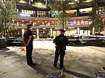 Two men are stabbed in London’s financial district as post-lockdown violence explodes in capital