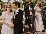 Buckingham palace shares TWO new photos of Princess Beatrice and Edoardo from their special day