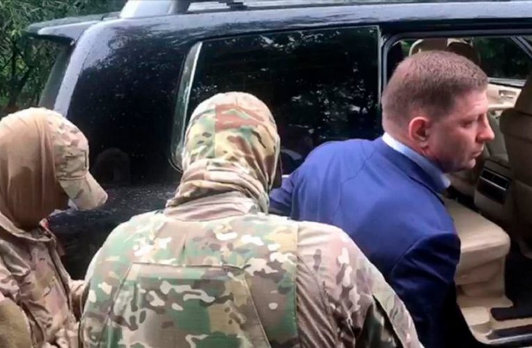 Regional governor in Russia arrested on murder charges