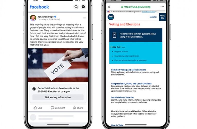 Facebook’s voting labels on candidate posts sow confusion