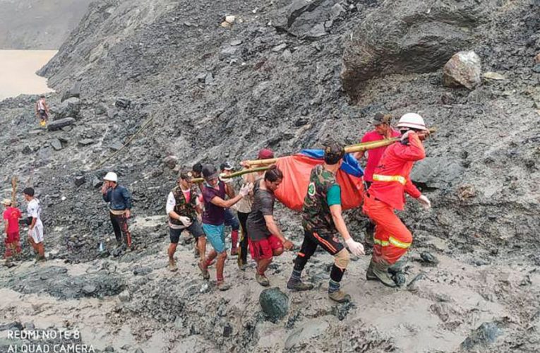 Landslide at Myanmar jade mine kills at least 162 people