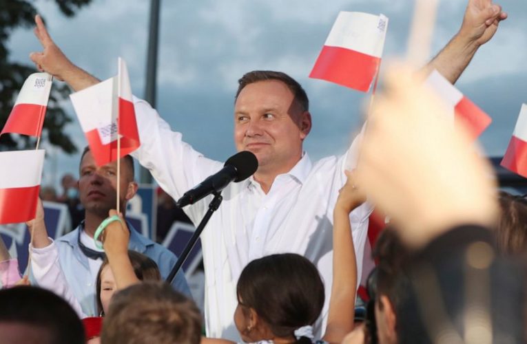 A deeply divided Poland chooses a president in runoff vote