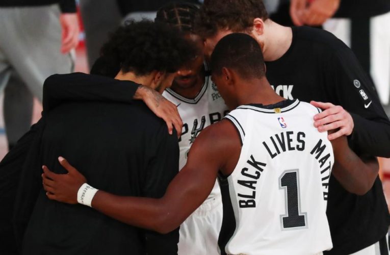 The NBA took a stand against police violence. But a second message quickly became clear.