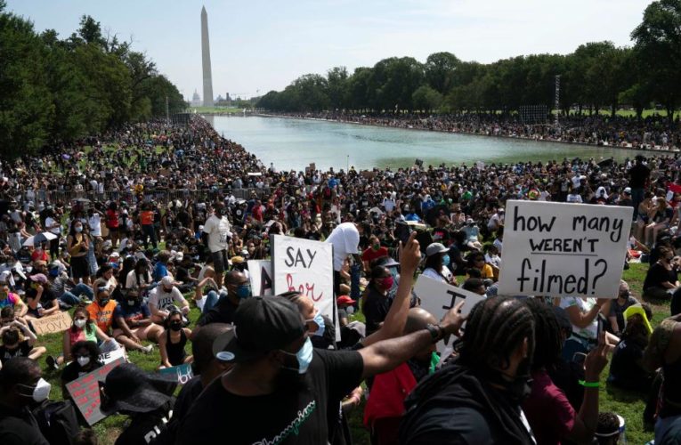 The event follows a summer that has seen a global outcry over police brutality and comes just days after another Black father was shot by law enforcement