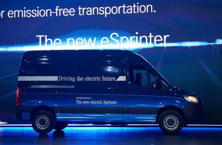 Mercedes gets big electric van order from Amazon