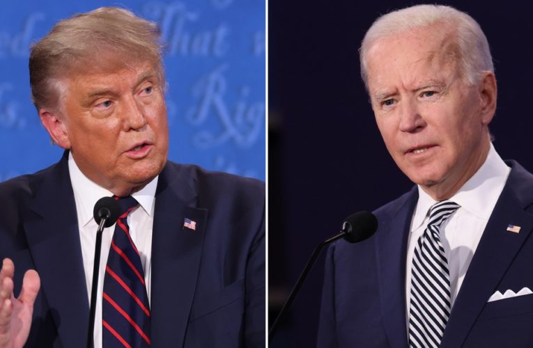 ‘Would you shut up, man?’: Biden and Trump clash