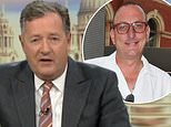 Piers Morgan pays an emotional tribute to Life Stories warm-up comedian Ian Royce after his death