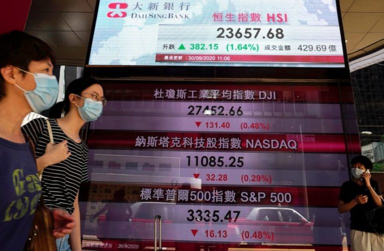 Markets mixed after Trump-Biden debate; data lifts China