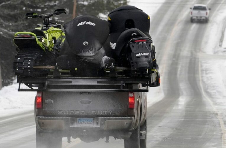 Masks, social distancing and speed: Snowmobiles enjoy boom