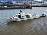 Roman Abramovich’s £430million Solaris superyacht undergoes its first sea trials