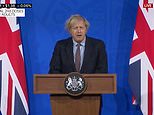 Union Jack-backed Boris Johnson gives first press conference in new £2.6million briefing room