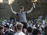 It’s the rule of six pack! Unlocked Britons head to parks to enjoy an evening drink