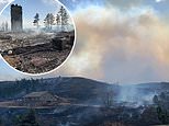 Mount Rushmore is shut down as wildfires burn more than 1,900 acres