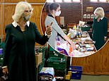 All aboard! Duchess of Cornwall visits Victoria Station