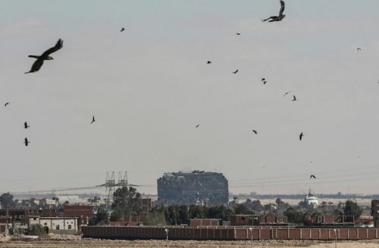 Ship ‘partially refloated,’ but still stuck in Suez Canal