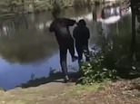 ‘Shaken’ pensioner, 74, is pushed into freezing cold river by teenagers who laughed and ran away 