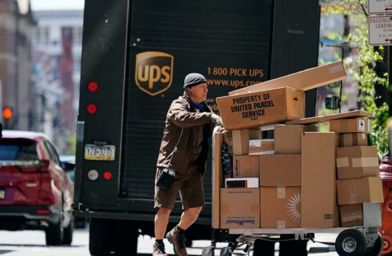 UPS stock hits all-time high on higher demand for delivery