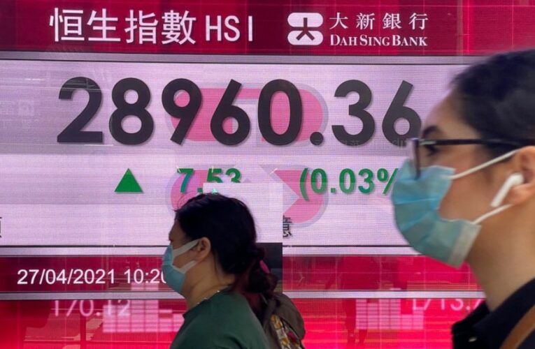 Asia stocks lower after Wall St record ahead of Fed meeting