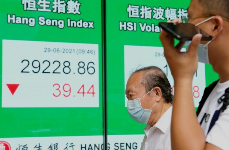 Asian shares advance despite weaker factory data, outbreaks