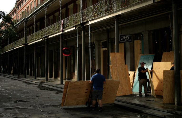 Ida is moving ashore with history-making power on the anniversary of Katrina