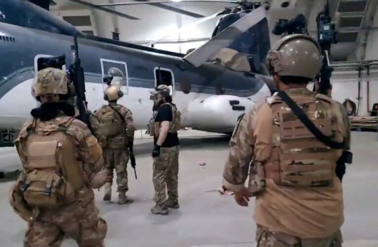 See what Taliban did moments after last US plane departed