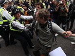 Extinction Rebellion protestors clash with police while targeting Science Museum over Shell funding