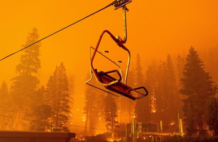 Massive fire threatens Lake Tahoe, more ordered to flee