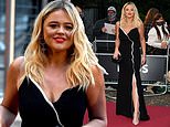 GQ Awards: Emily Atack wows in a black figure hugging gown on the star-studded red carpet 