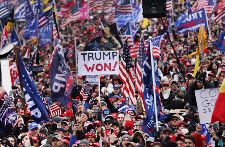 Ali Alexander and Nathan Martin are affiliated with planning the rally that preceded the US Capitol riot