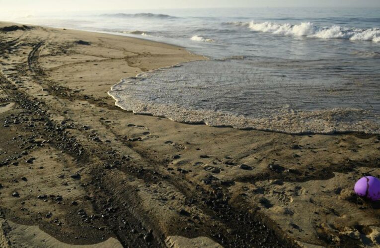 Officials are calling a major oil spill off the coast of Southern California a ‘potential ecological disaster’