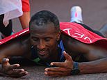 Ethiopia’s Sisay Lemma wins men’s London Marathon with blistering time of 2:04.01