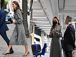 Kate Middleton put on a stylish display as she visited University College London