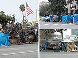 Crisis in Koreatown: Exclusive photos of homeless encampment in bustling Los Angeles neighborhood