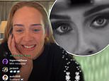 Adele shocks fans as she plays a snippet of her new song Easy On Me during surprise Instagram live