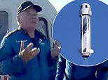 William Shatner and three others launch 62 miles above Earth on Blue Origin’s New Shepard