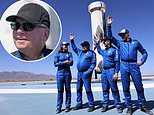 William Shatner and three others launch 65 miles above Earth on Blue Origin’s New Shepard