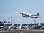 Italy’s bankrupt national airline makes last flight after 74 turbulent years 