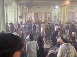 Afghan mosque is hit by bomb blast during Friday prayers