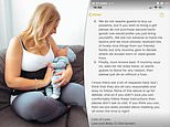 New mum reveals her VERY strict set of rules for first-time visitors