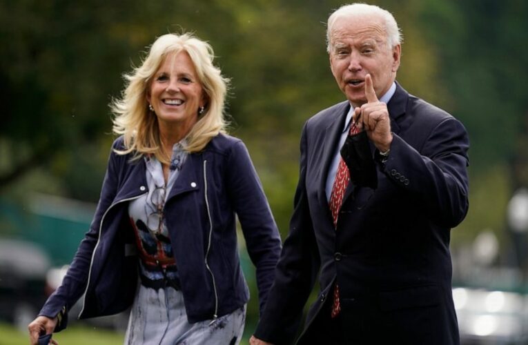 Biden eager to get out of DC, push benefits of spending plan