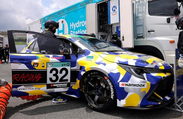 Toyota testing hydrogen combustion engines in race cars