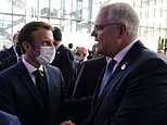 French president Emmanuel Macron accuses Scott Morrison of lying to him at G20 