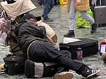 MAYHEM at Euston: Passengers forced to sleep in station overnight as engineers fixed lines