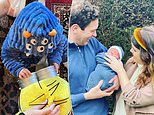 Princess Eugenie shares sweet photo of son August dressed in a monster outfit for Halloween